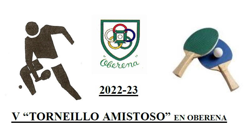 Ap&uacute;ntate al V Torneillo Amistoso en Oberena